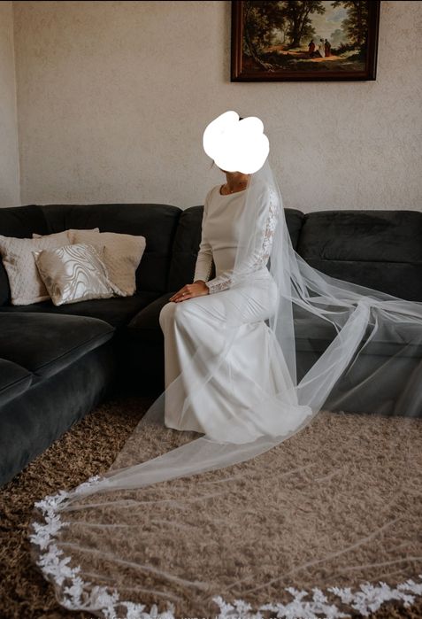 Suknia ślubna rybka One White by Pronovias Barcelona Impresja Ślubna