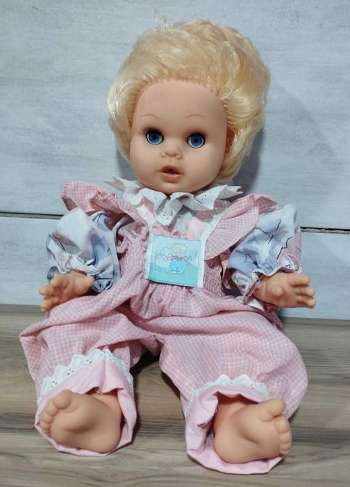 Stara duża lalka gumowa 42 cm
