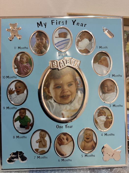 Moldura 1 ano do bebe