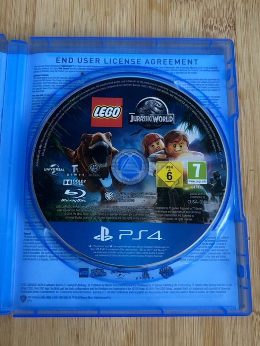 Lego Jurassic world ps4