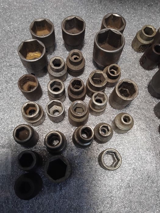 Набор інструмента часів СССР ключі торцові г-образні  головки накидні