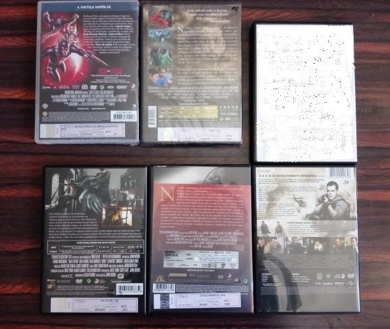 Vários filmes DVD novos (alguns selados), como novos