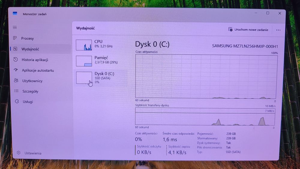 Komputer AIO HP Compaq pro 6300 Win11 pro 256 SSD 8 GB