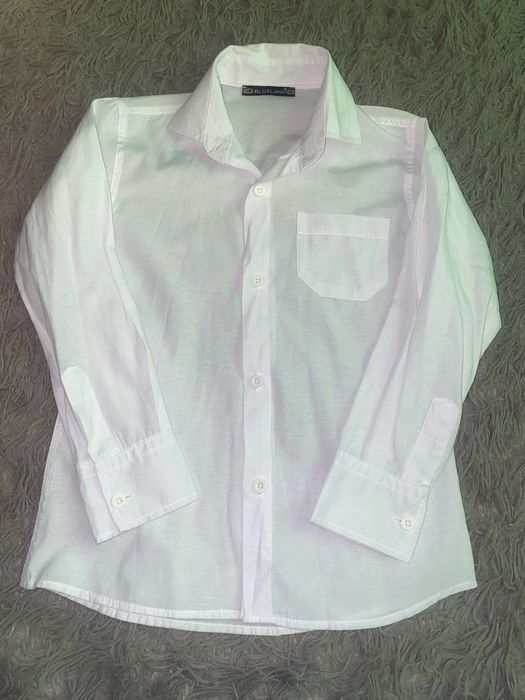 Білосніжна сорочка 6-7 р