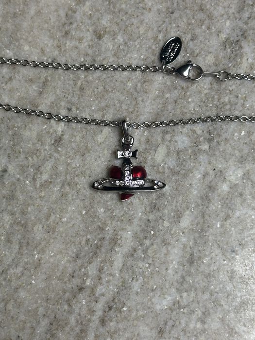 Vivienne Westwood Mini Heart Necklace подвеска кулон