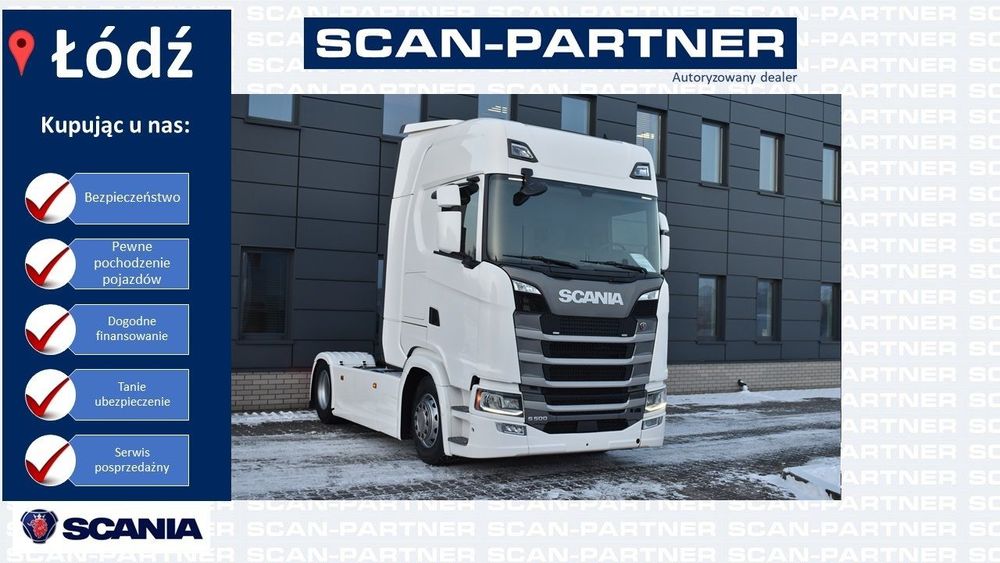 Scania S500 !! 6 x poduszka  przód + tył ! Full LED !!