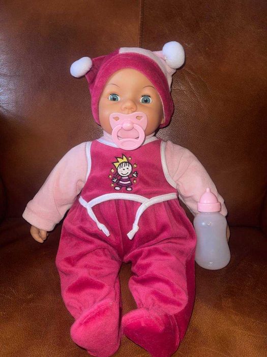 Лялька мімічна озвучена Bayer Hello Baby 46 cм