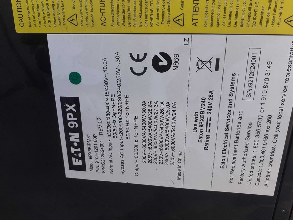 Ups eaton 9px   używany