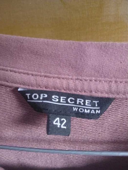 Bluzka brązowa top secret
