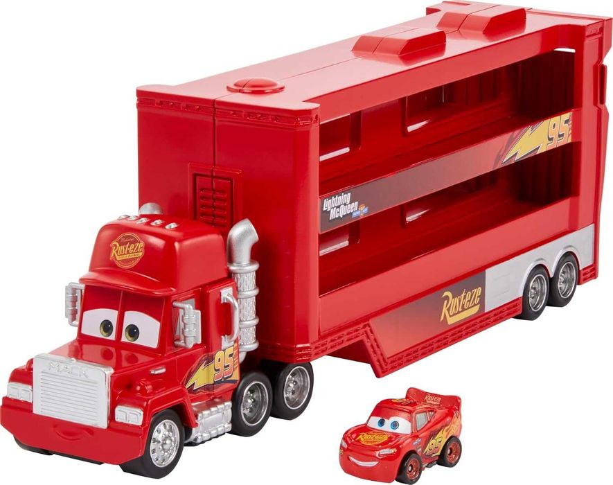 Транспортер Мак МакКвін автовоз машинка Тачки Pixar Cars GNW34