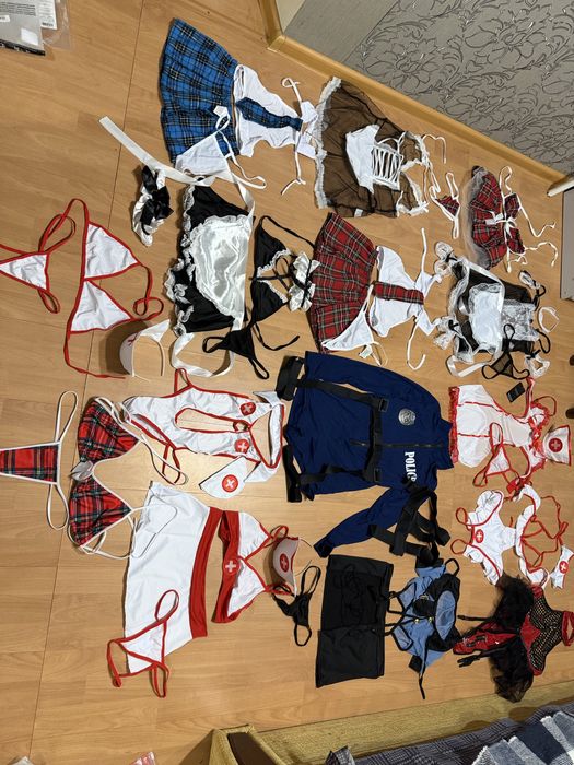 Рольові ігри косплей медсестра покоївка школярка поліція еротичний