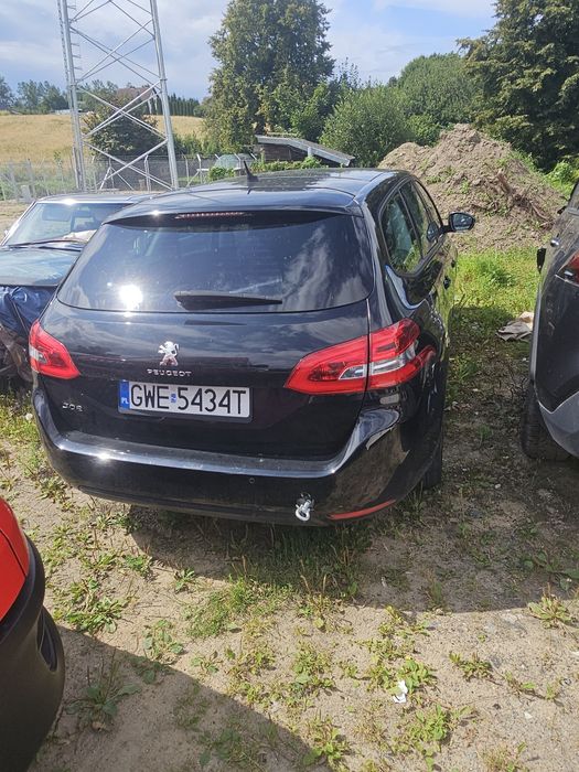 „Peugeot 308 1.2 PureTech 110 km 2016 – ROZBITY – silnik odpala i jeźd