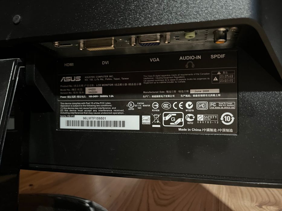 Asus VH222H (Full HD)