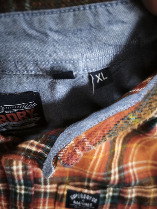 Сорочка чоловіча Superdry Long Sleeve розмір ХЛ
