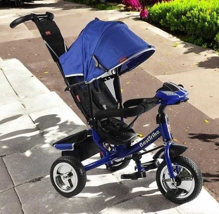 Детский Трехколесный велосипед коляска трёхколёсный дитячий