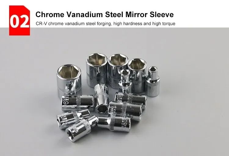 Mala de ferramenta com 46 Pcs. (Artigo Novo)