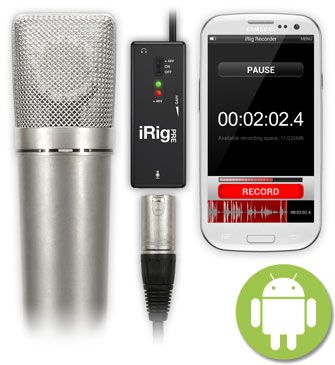 IK Multimedia - Interface iRig PRE (NOVO E SELADO)