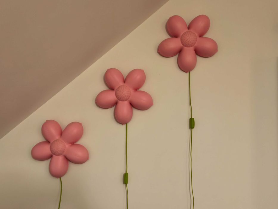 Kwiatek różowy ikea