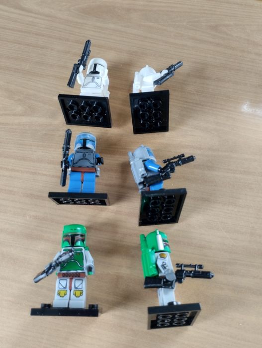 6 figurek jak LEGO Star Wars (nie LEGO)