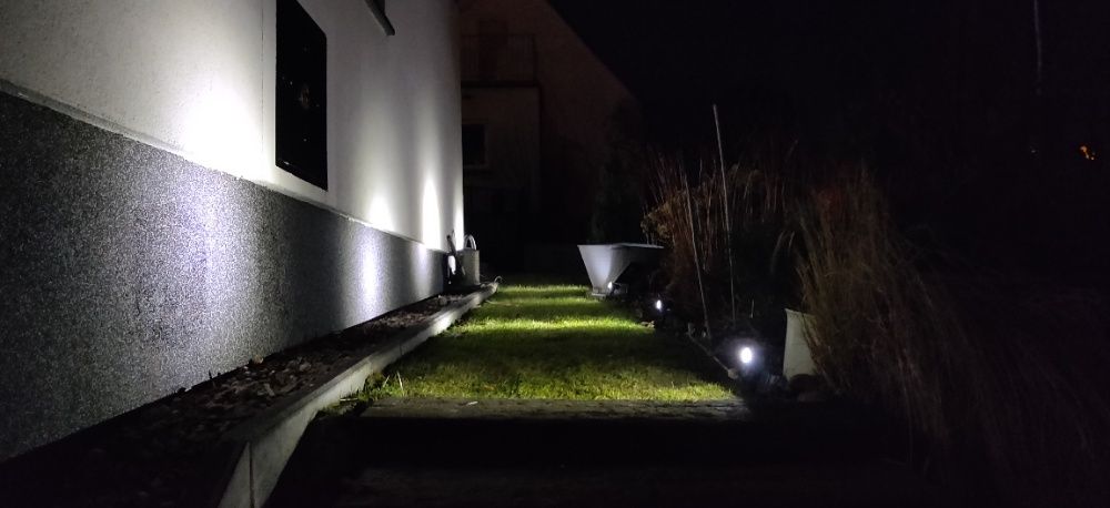 PROMO !!! Lampa solarna LED 4 MOCNE reflektorki (4x3W)