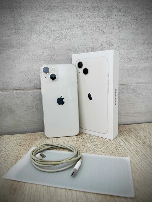 iPhone 13 128GB Biały | Nowa bateria 100% | Bardzo dobry stan |Pudełko