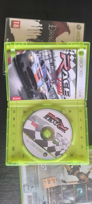 Dragon age 2/Tomb raider legend/Race pro Xbox 360