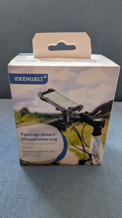 Rowerowy uchwyt na telefon