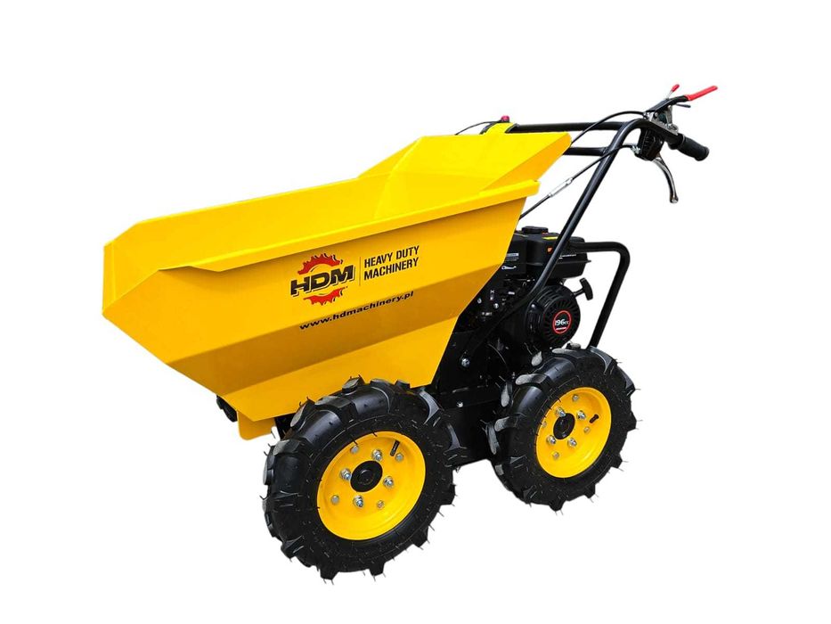 Wozidło spalinowe budowlane taczka napęd 4x4 HDM wywrotka LONCIN 6.5KM