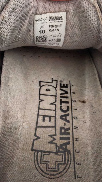 Трекінгові чоловічі кросівки Meindl Texas Pro з подошвой Vibram з натуральної замші