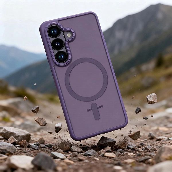 Tech-Protect Magmat Magsafe Galaxy S26 Matte Cobalt Violet
