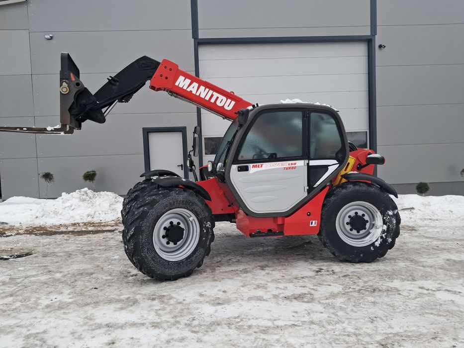 ładowarka teleskopowa manitou 735 rok 2019 - jcb