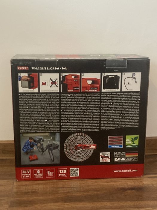 Kompresor bezolejowy EINHELL