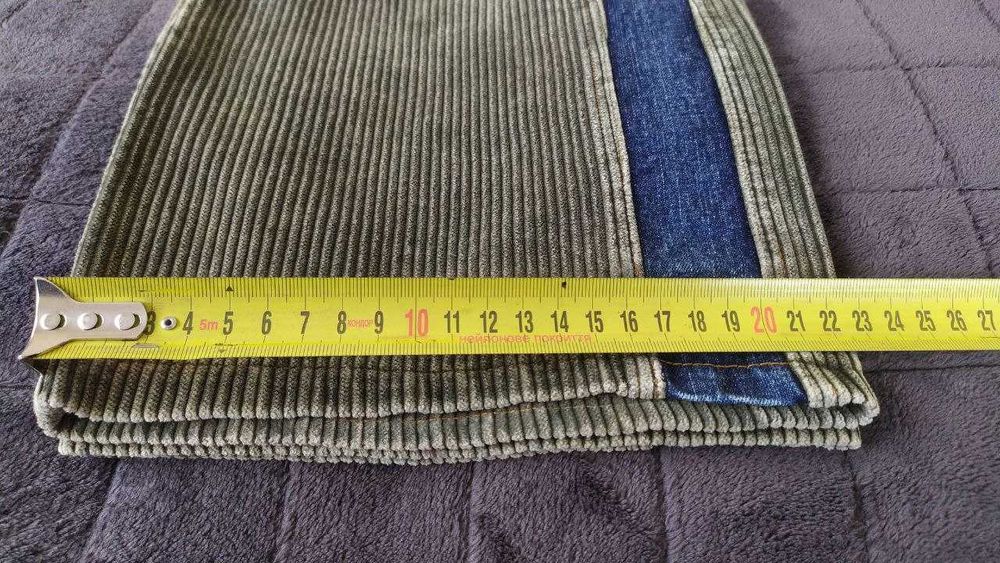 Комплект Куртка джинсова 2 в 1  та вельветові штани