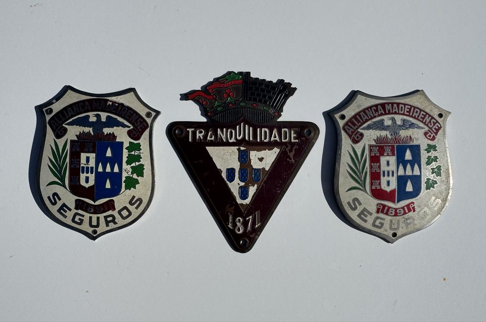 Chapas de Seguros Antigas