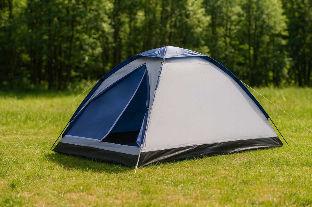 Mocny Duży Wodoodporny Namiot Turystyczny Kempingowy 2 osobowy +GRATIS