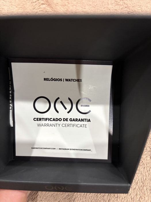 Relogio ONE novo