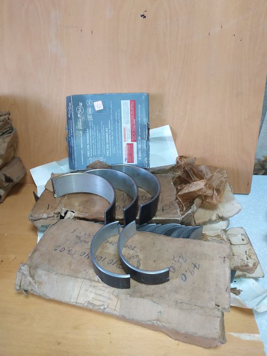 Вкладиші КАМАЗ, МАЗ, кольця ЯМЗ, М412, ВАЗ, ЗАЗ, ГАЗ 24, 51, 53