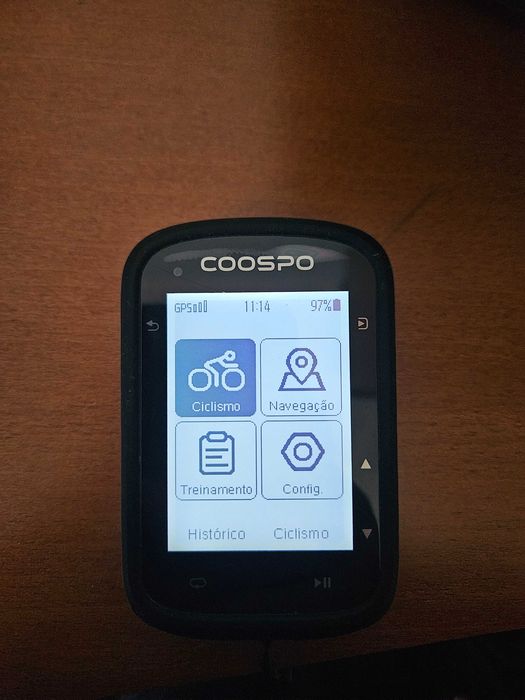 Gps Bicicleta CoospoCS500 Ciclocomputador- Como Novo+Vários Acessórios