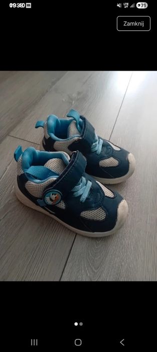 Adidasy 23 zdrowa stopa