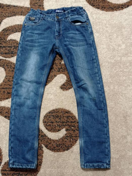 Джінсові штани зимові