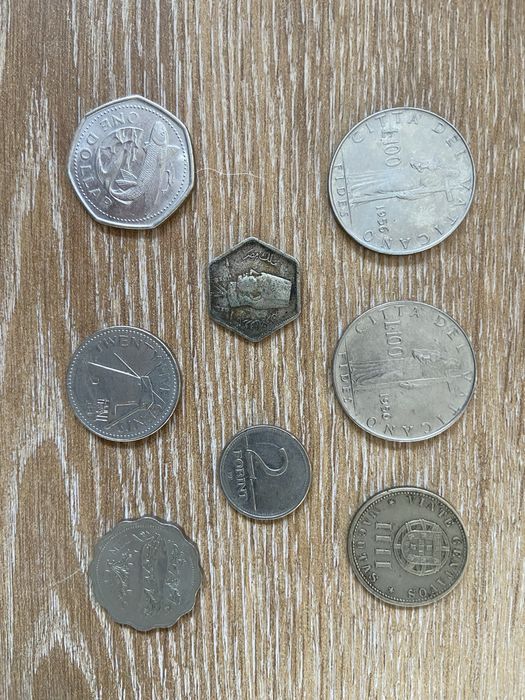 Diversas moedas antigas