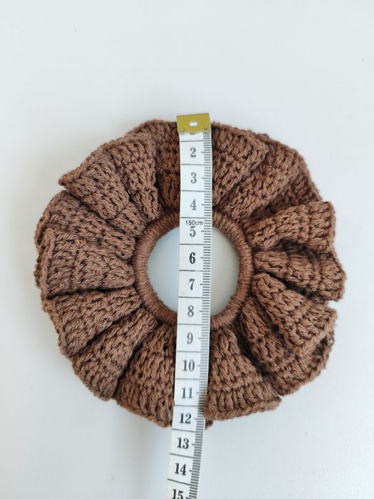 Gumka scrunchie 100% jedwab handmade