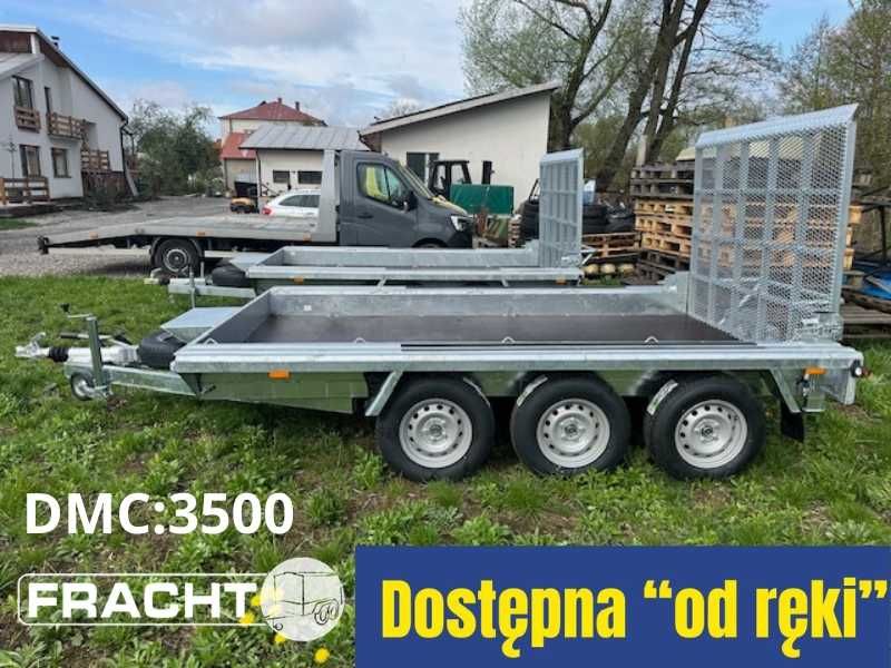 Przyczepa pod minikoparke walec budowlana FRACHT DMC 2.7-3.5 nowa