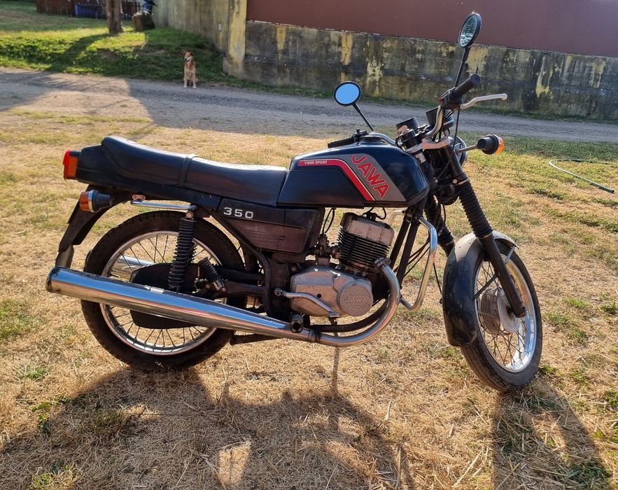 Jawa 350 homologada para sidecar