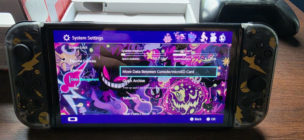 Nintendo switch oled cfw 1tb zestaw