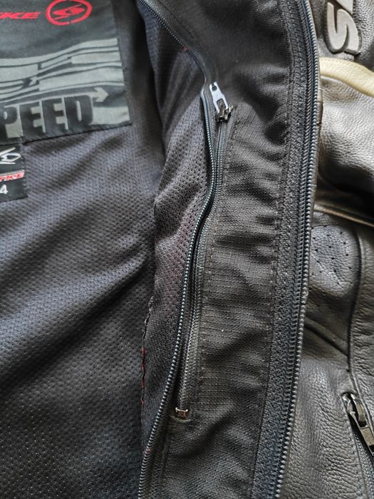 Kurtka skórzana na motor