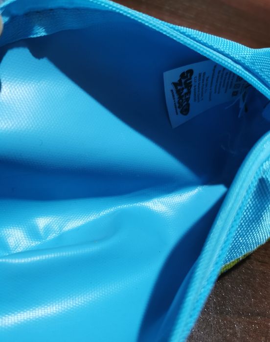 Saszetka na figurki super Zings Super Things mały piórnik niebieski