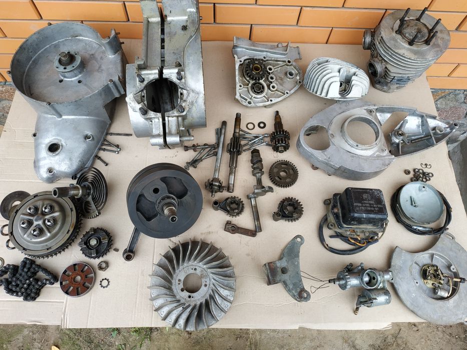 Картер двигуна мото коляски,івалидки.