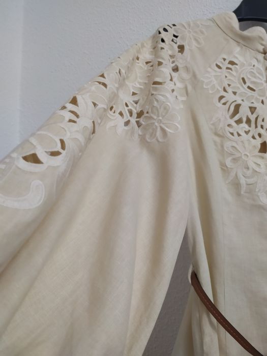 Vestido midi Zimmerman bordado