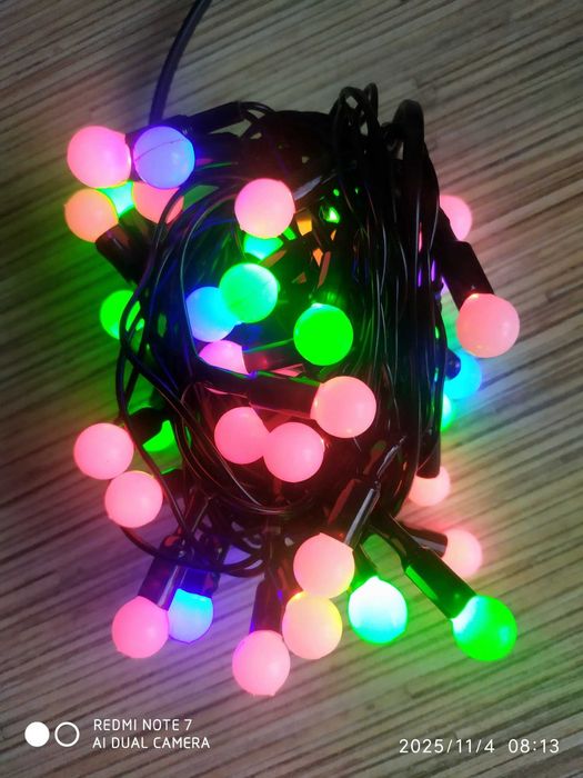 Новогодние электрические гирлянды